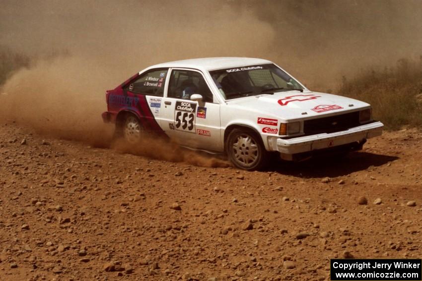 Jerry Brownell / Jim Windsor Chevy Citation on SS5, Parmachenee West.