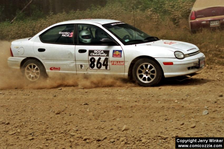 Juliette Rice / Bryan Gwisc Dodge Neon on SS5, Parmachenee West.