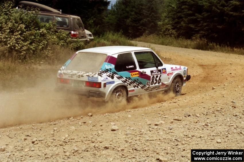 Robin Jones / Chris Dedmont VW GTI on SS5, Parmachenee West.