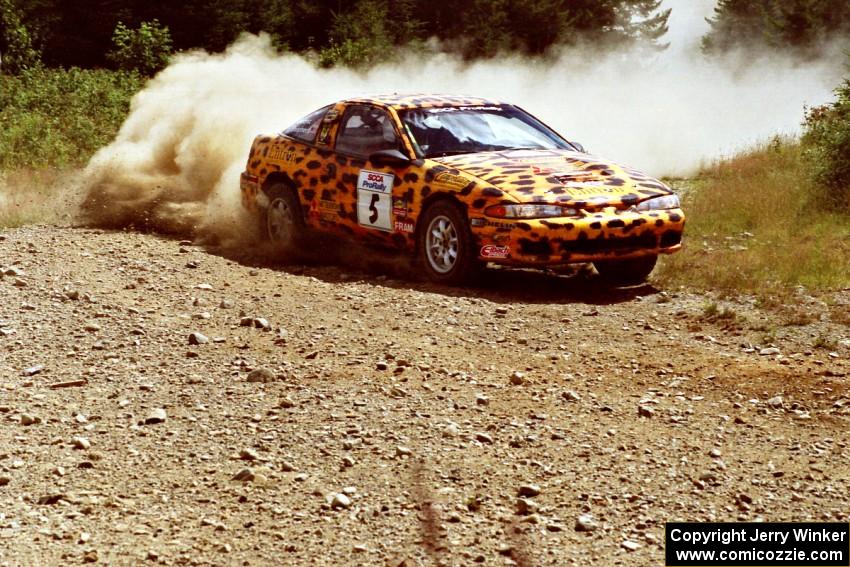 Doug Shepherd / Pete Gladysz Mitsubishi Eclipse on SS6, Parmachenee East.