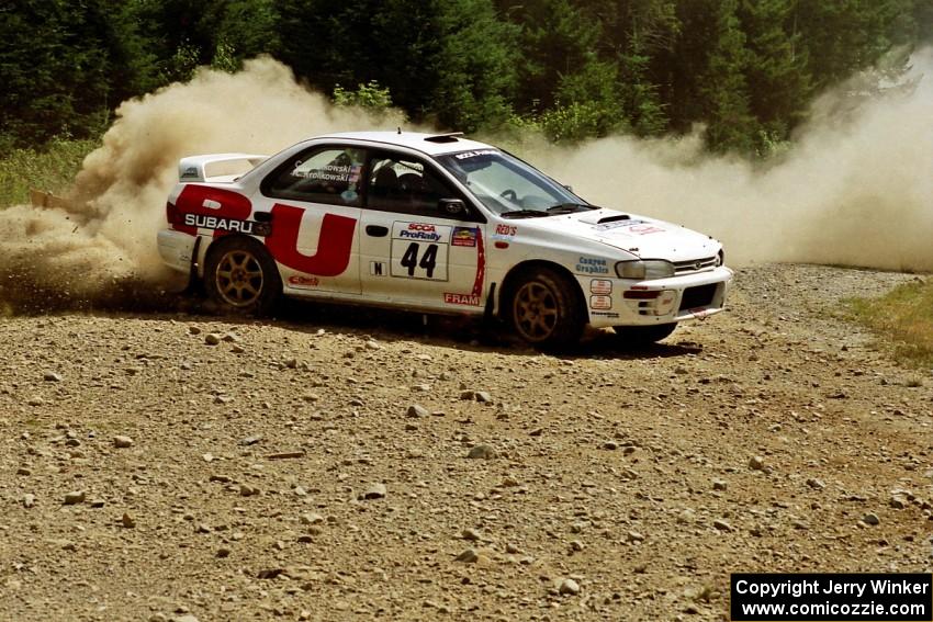 Henry Krolikowski / Cindy Krolikowski Subaru WRX STi on SS6, Parmachenee East.