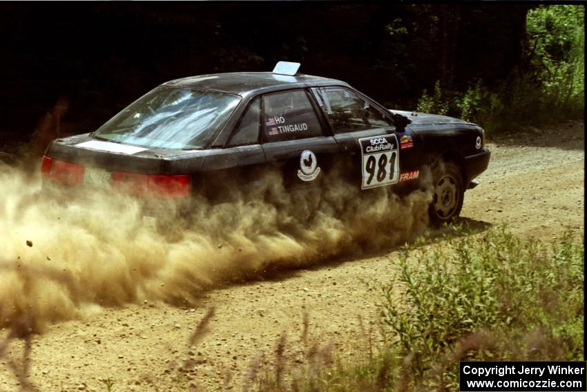 Paul Tingaud / Phillip Ho Audi 80 Quattro on SS6, Parmachenee East.