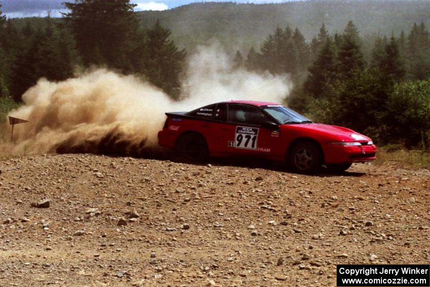 Brendan Cunningham / Paul McClean Eagle Talon TSi on SS6, Parmachenee East.