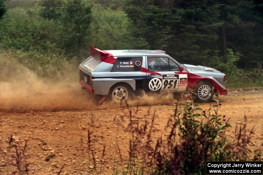 Jose Vicente / Peter Watt VW Fox Kit Car V6 on SS6, Parmachenee East.