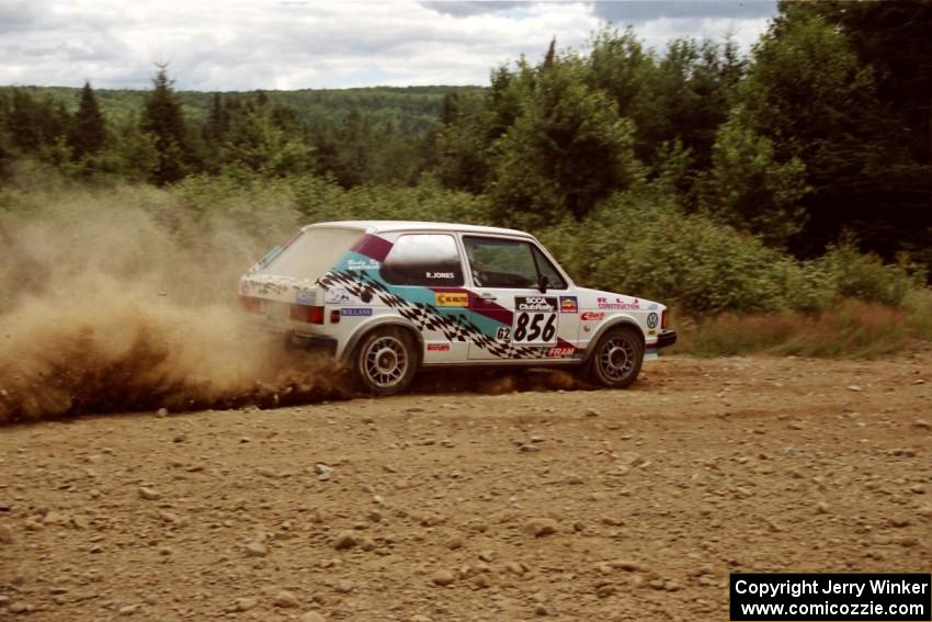 Robin Jones / Chris Dedmont VW GTI on SS6, Parmachenee East.