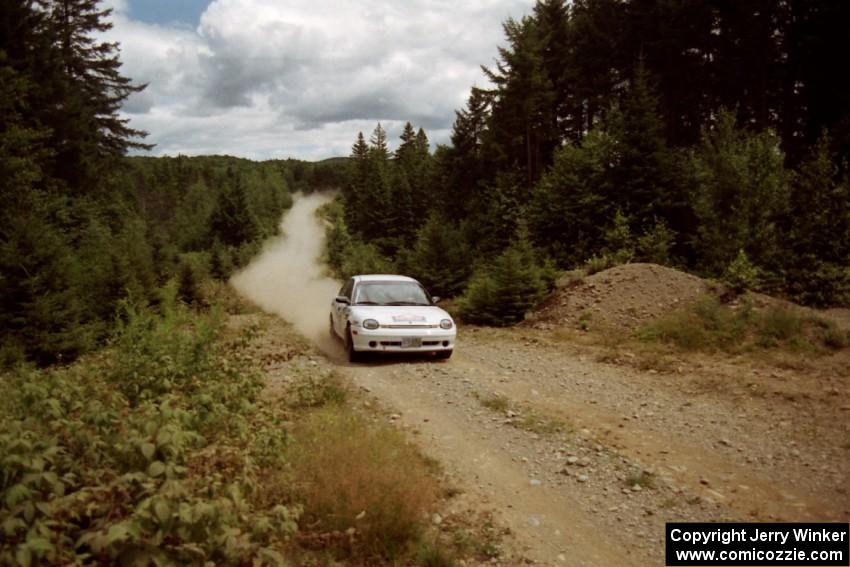 Nathan Koukkari / Troy Shaw Dodge Neon on SS6, Parmachenee East.