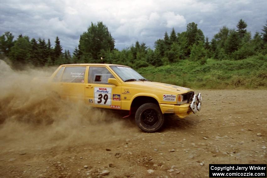 Carl Jardevall / Amity Trowbridge Volvo 740 Turbo on SS7, Parmachenee Long.