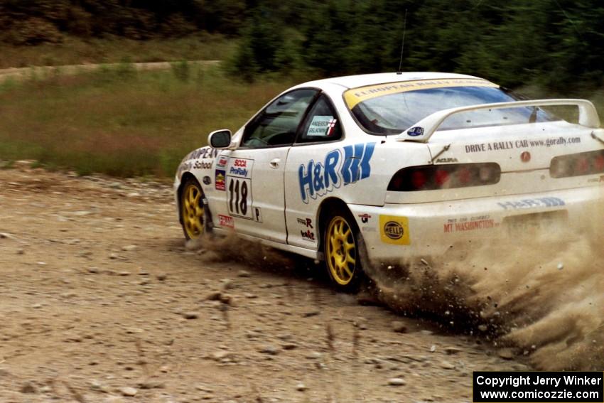 Guy Anderson / Alex Gelsomino Acura Integra Type R on SS7, Parmachenee Long.