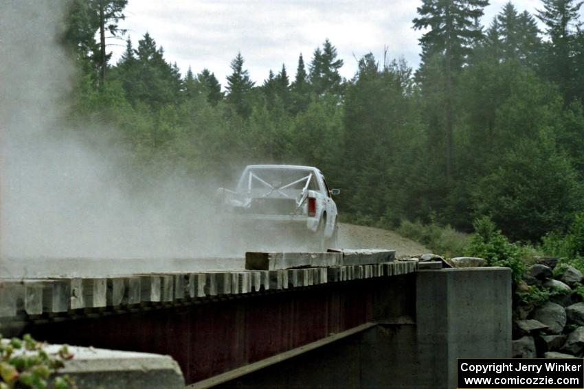 John Daubenmier / Stan Rosen Chevy S-10 on SS7, Parmachenee Long.