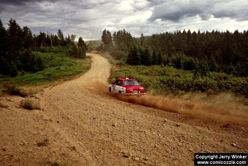 Dan Cook / Bill Rhodes Datsun 510 on SS7, Parmachenee Long.