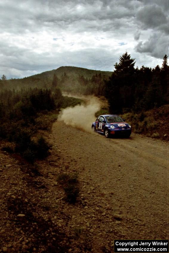 Mike Halley / Ole Holter VW New Beetle on SS7, Parmachenee Long.