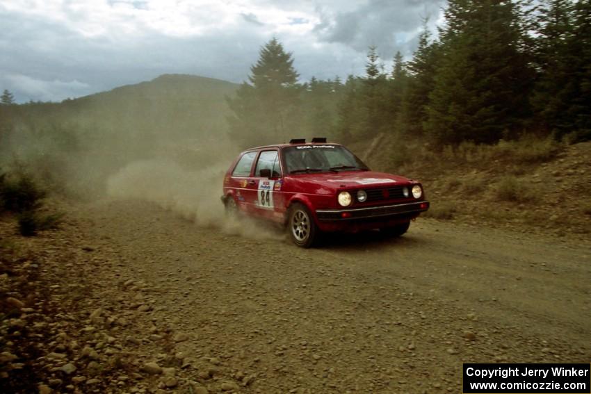 J.B. Niday / Diane Sargent VW GTI on SS7, Parmachenee Long.