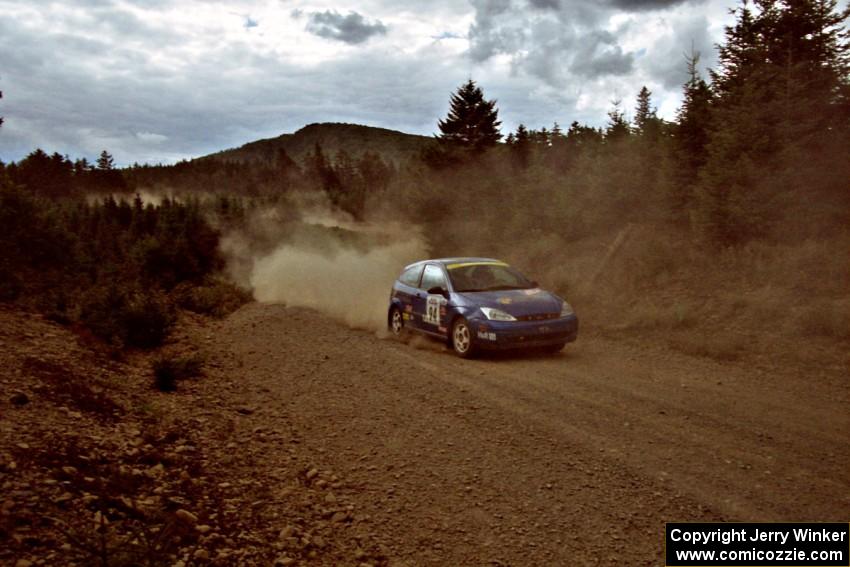 Craig Peeper / Ian Bevan Ford Focus on SS7, Parmachenee Long.