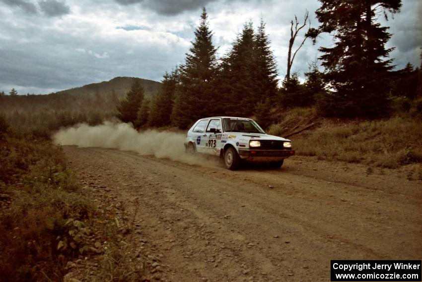 Pablo Sanfrancisco / Rob Bergstrom VW GTI on SS7, Parmachenee Long.