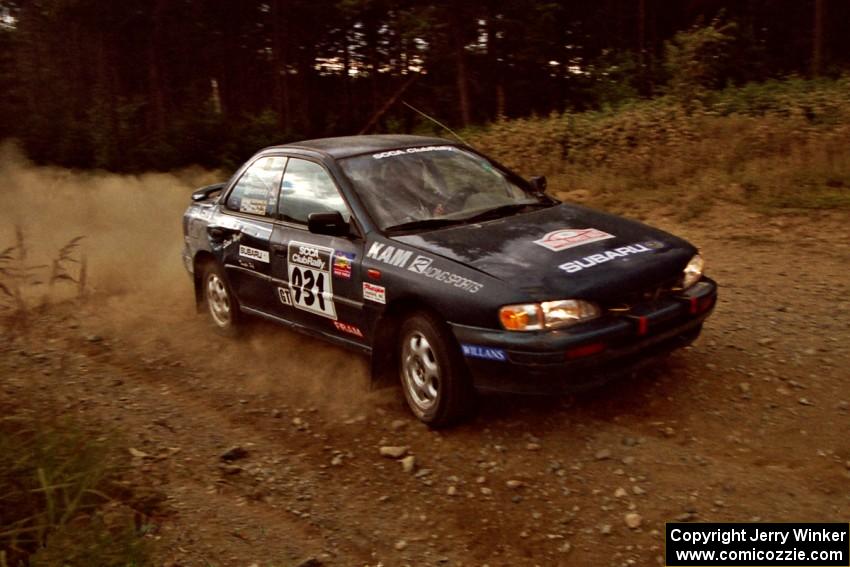 Don Kennedy / Matt Kennedy Subaru Impreza on SS7, Parmachenee Long.