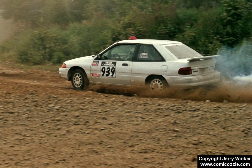 Donal Mulleady / Damien Treanor Ford Escort GT on SS7, Parmachenee Long.