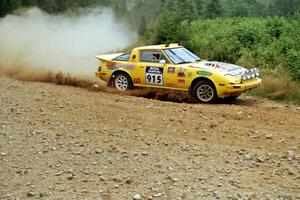 Nui Srisook / Sumit Panjabi Mazda RX-7 on SS6, Parmachenee East.