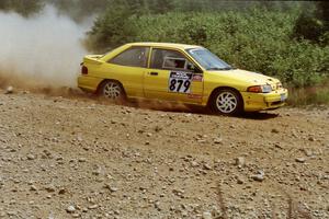 Liam Egan / Aidan Denby Ford Escort GT on SS6, Parmachenee East.