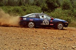 Howie Richards / Joel Richards Mitsubishi Eclipse GS on SS6, Parmachenee East.
