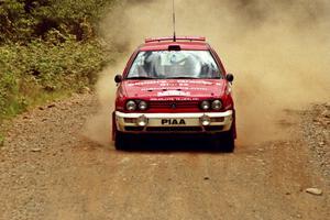 Chris Havas / Ben Bradley VW Golf on SS7, Parmachenee Long.