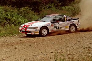 Bruce Perry / Phil Barnes Eagle Talon TSi on SS7, Parmachenee Long.