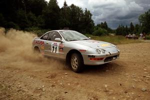 Bryan Hourt / Drew Ritchie Acura Integra GS-R on SS7, Parmachenee Long.