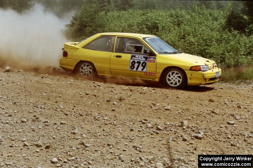 Liam Egan / Aidan Denby Ford Escort GT on SS6, Parmachenee East.