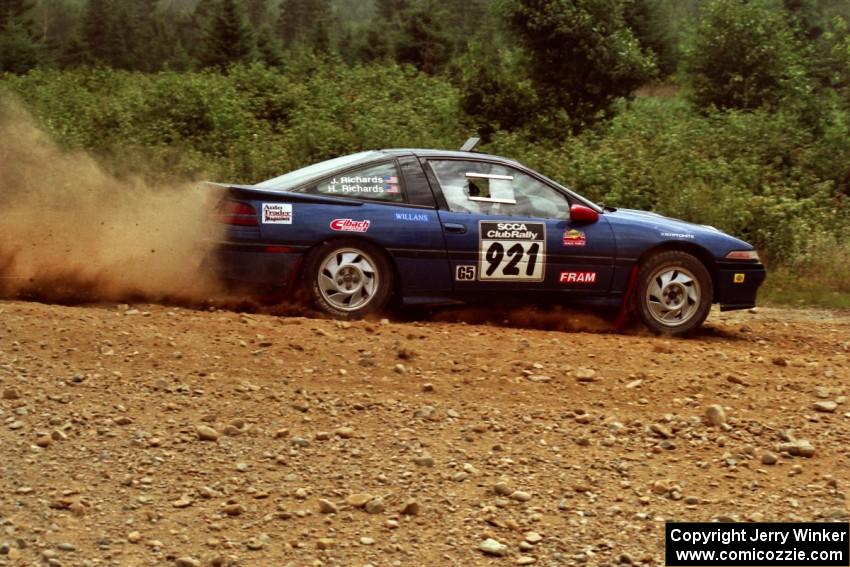 Howie Richards / Joel Richards Mitsubishi Eclipse GS on SS6, Parmachenee East.