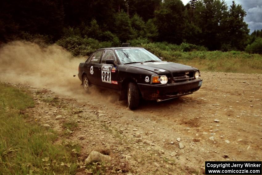 Paul Tingaud / Phillip Ho Audi 80 Quattro on SS7, Parmachenee Long.