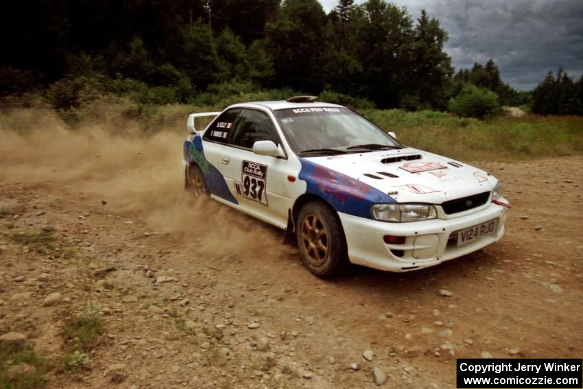 Patrick Farrell / Bob Kelly Subaru Impreza on SS7, Parmachenee Long.