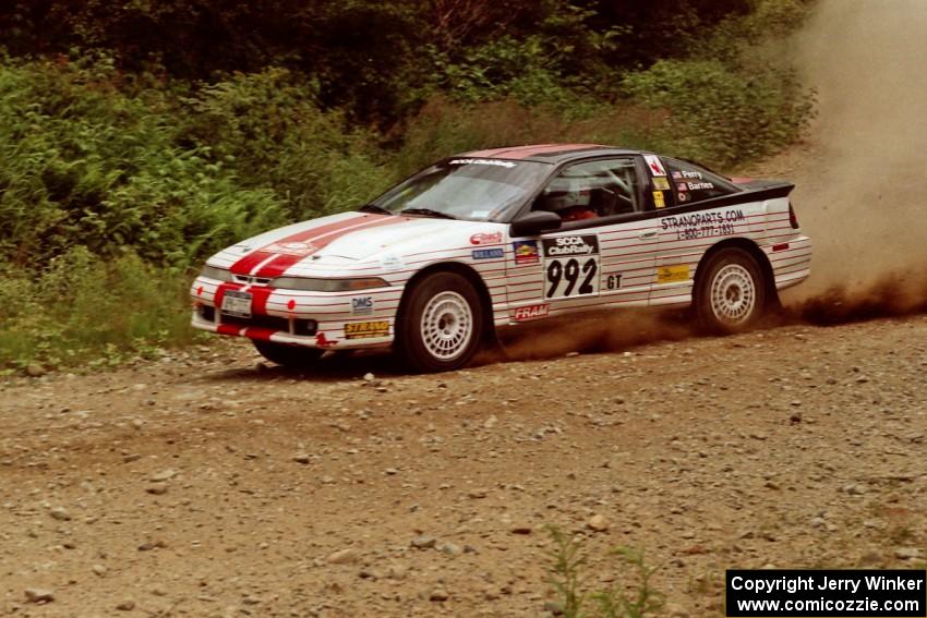 Bruce Perry / Phil Barnes Eagle Talon TSi on SS7, Parmachenee Long.