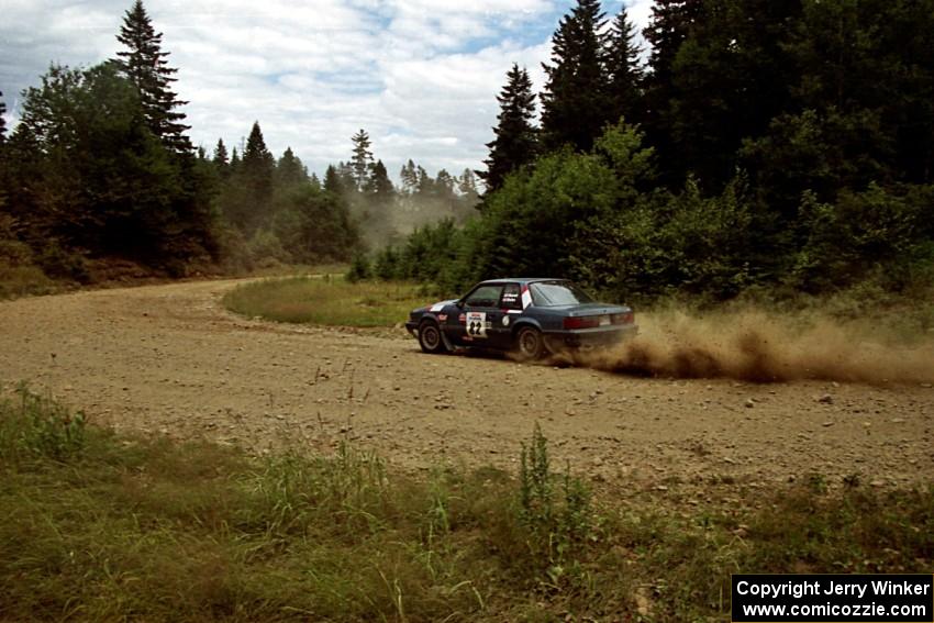 Mike Hurst / Rob Bohn Ford Mustang on SS7, Parmachenee Long.