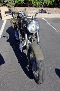 Old Italian motorcycle