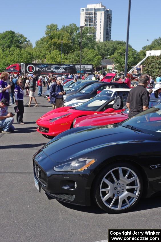 Maseratis. Ferraris. You name it, it's here!