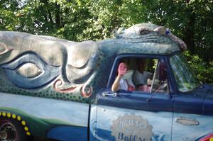 ArtCar 18 - Ford Pickup and camper