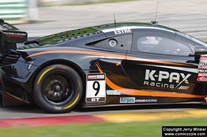 Kevin Estre's McLaren 650S GT3