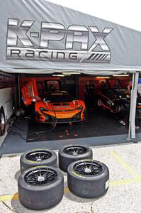 Robert Thorne's and Kevin Estre's McLaren 650S GT3s