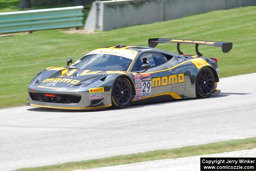 Eduardo Cisneros' Ferrari 458 GT3 Italia