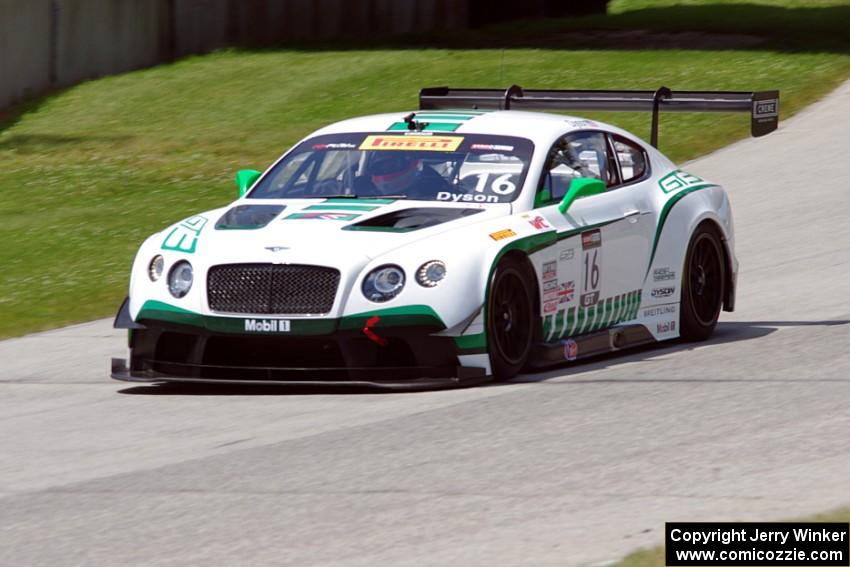 Chris Dyson's Bentley Continental GT3