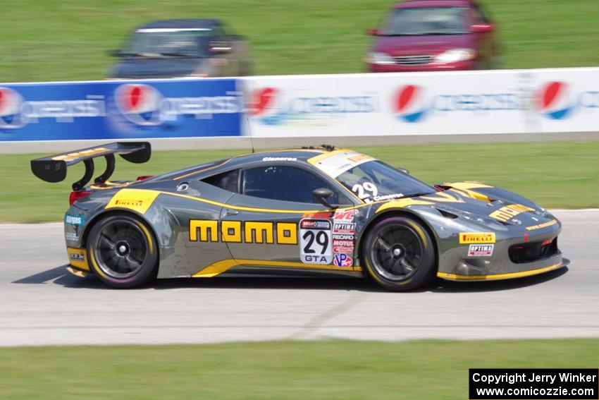 Eduardo Cisneros' Ferrari 458 GT3 Italia