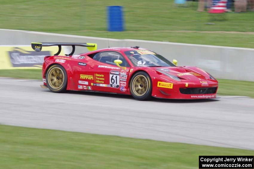 Olivier Beretta's Ferrari 458 GT3 Italia