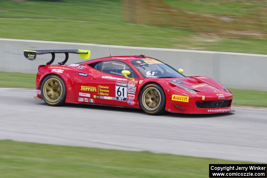 Olivier Beretta's Ferrari 458 GT3 Italia