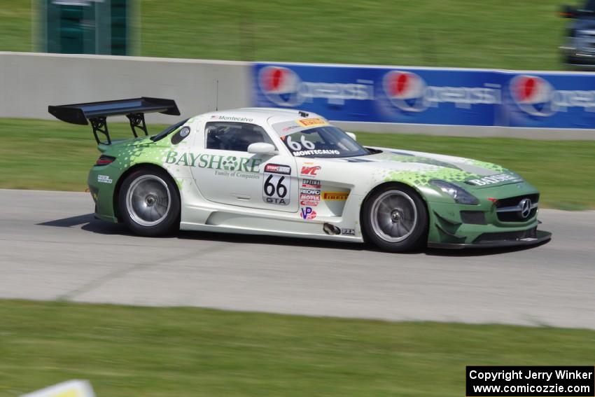 Frankie Montecalvo's Mercedes-Benz AMG SLS GT3