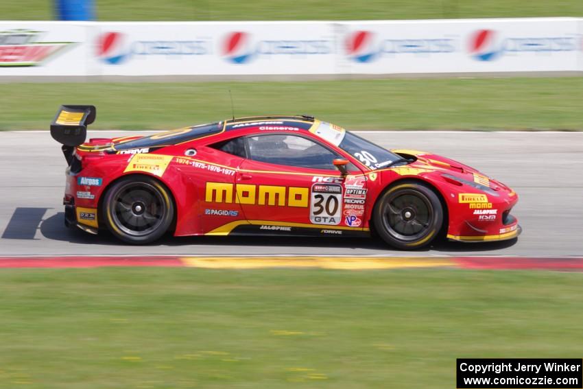 Henrique Cisneros' Ferrari 458 GT3 Italia