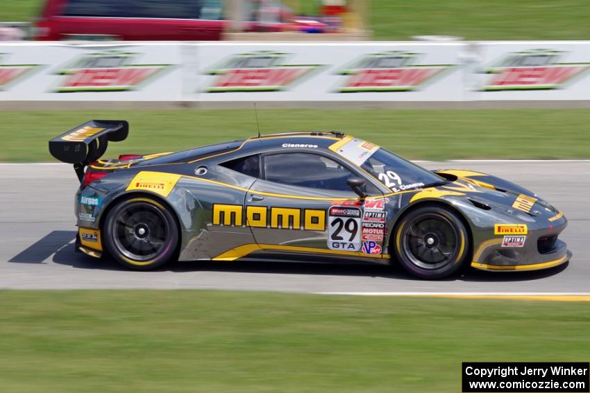 Eduardo Cisneros' Ferrari 458 GT3 Italia