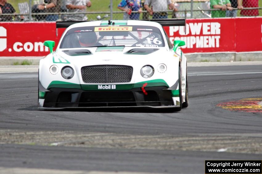 Chris Dyson's Bentley Continental GT3