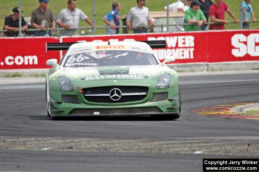 Frankie Montecalvo's Mercedes-Benz AMG SLS GT3