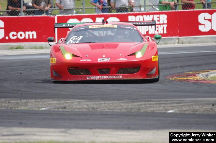 Duncan Ende's Ferrari 458 GT3 Italia