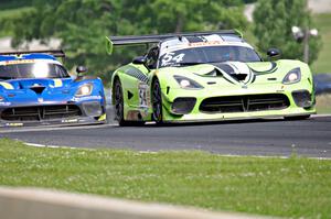 Tim Pappas' SRT Viper GT3R and Dan Knox's SRT Viper GT3R