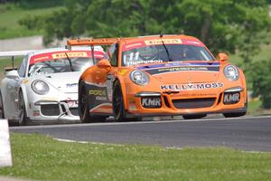 Colin Thompson's Porsche 911 GT3 Cup and Alec Udell's Porsche 911 GT3 Cup